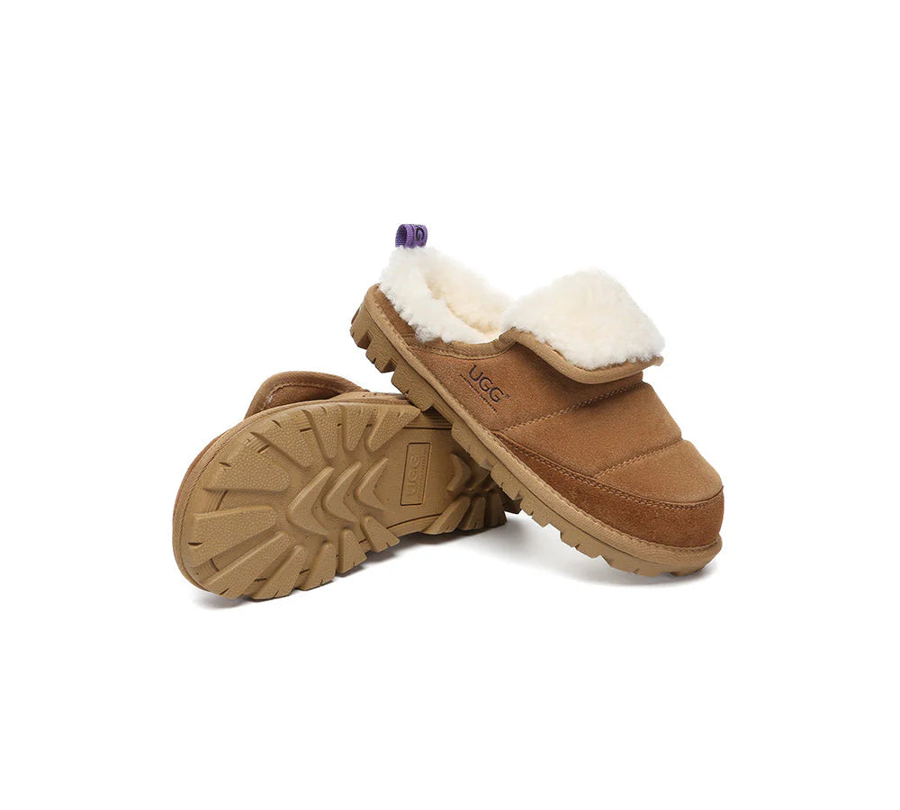 UGG Slippers Sheepskin Wool Theia 식빵어그슬리퍼