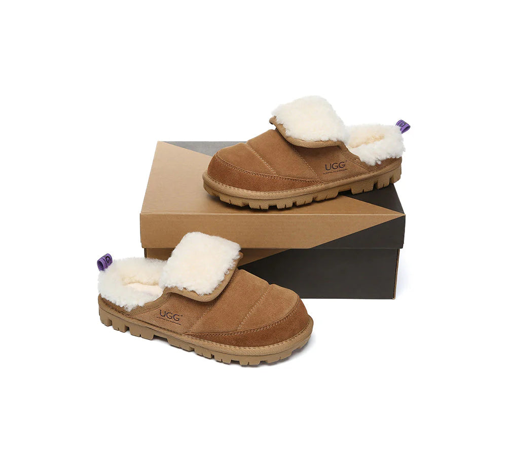 UGG Slippers Sheepskin Wool Theia 식빵어그슬리퍼