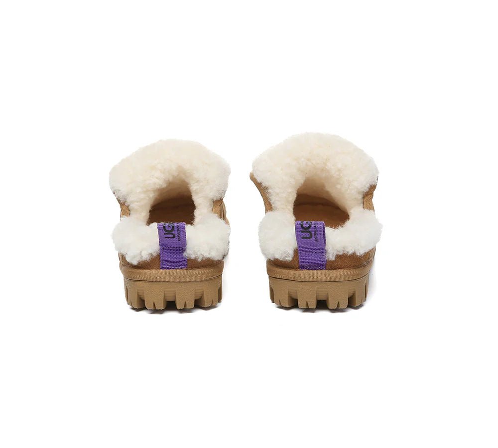 UGG Slippers Sheepskin Wool Theia 식빵어그슬리퍼