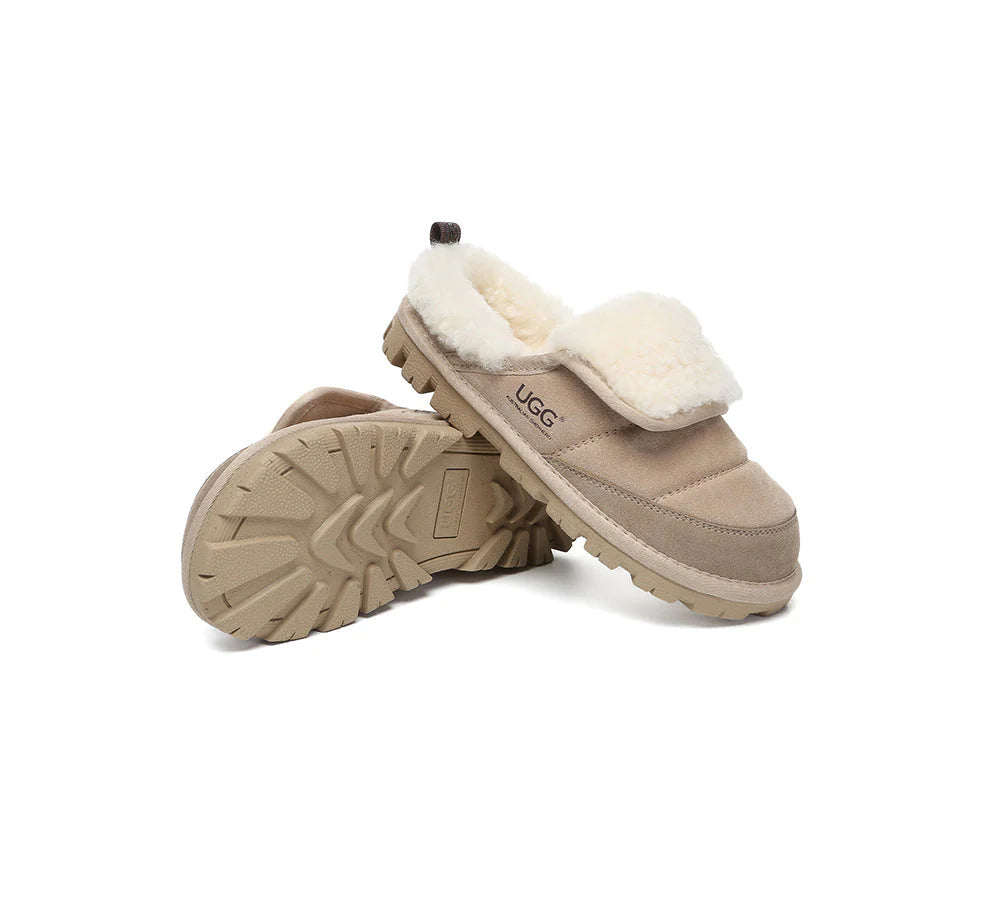 UGG Slippers Sheepskin Wool Theia 식빵어그슬리퍼