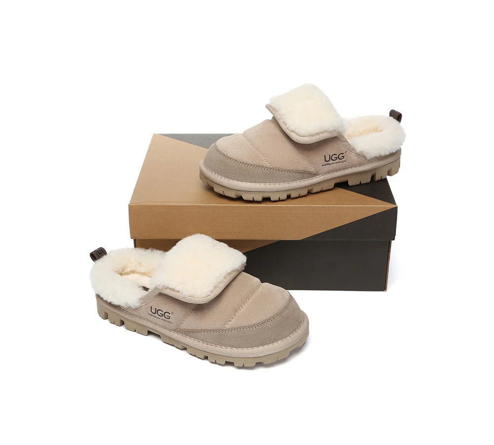 UGG Slippers Sheepskin Wool Theia 식빵어그슬리퍼