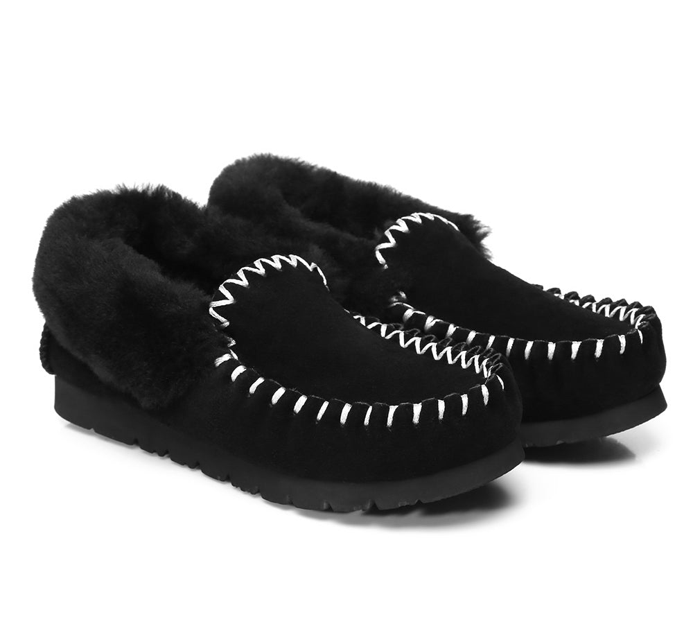 AS*Mens Popo Moccasins Big Size