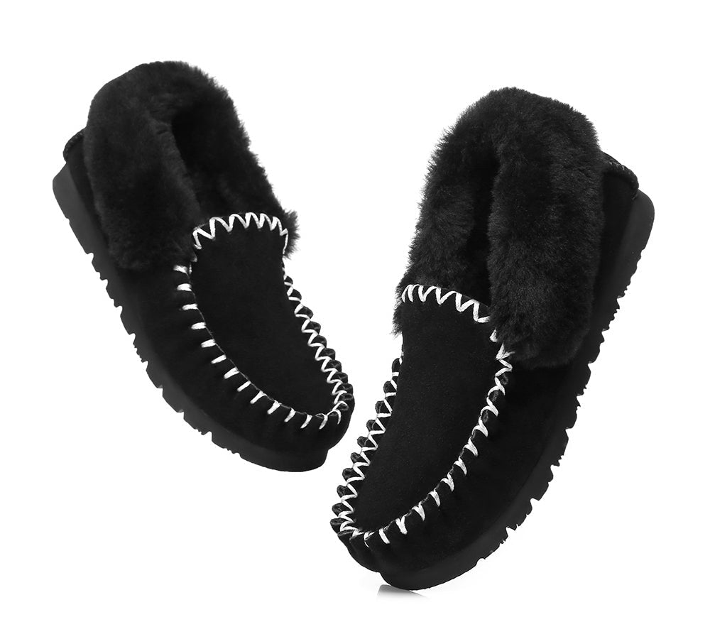 AS*Mens Popo Moccasins Big Size