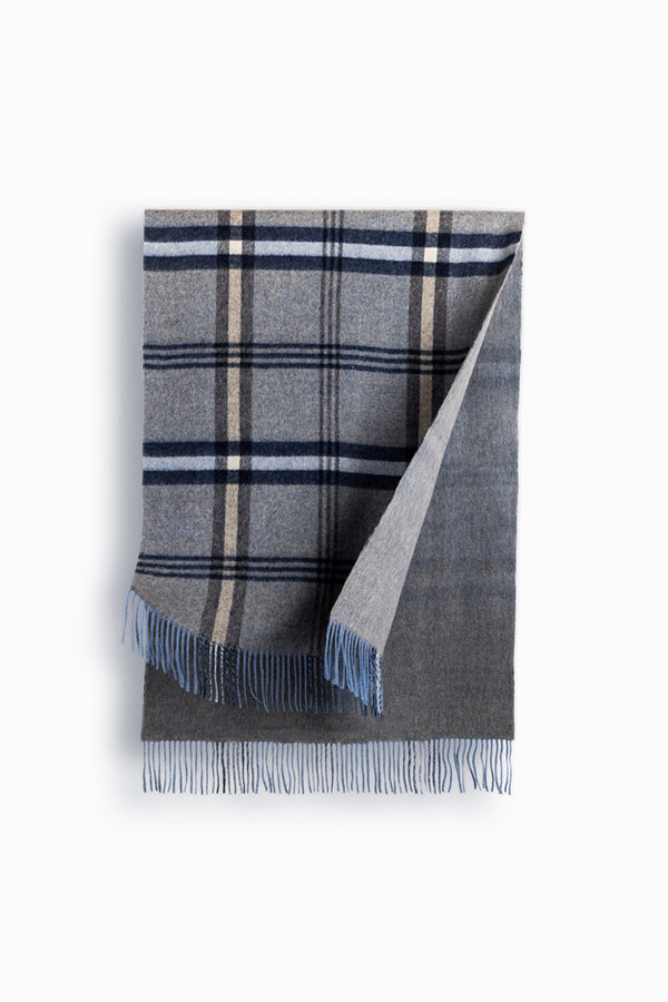 100% AUSTRALIAN MERINO WOOL REVERSIBLE WRAP